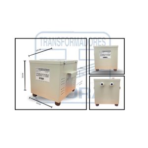 Autotrafo 220/110V - 10KVA Gabinete