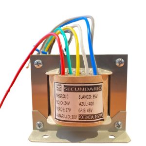 Transformador de Riego Multivoltaje 220/24VAC 27VA/35VA/40VA/45VA